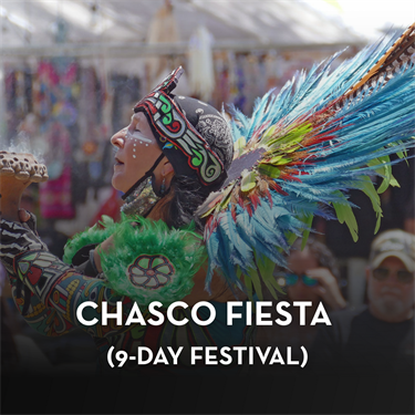 Native American in headdress