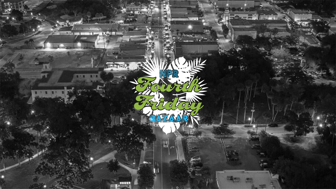 aerial photo on downtown new port richey 
