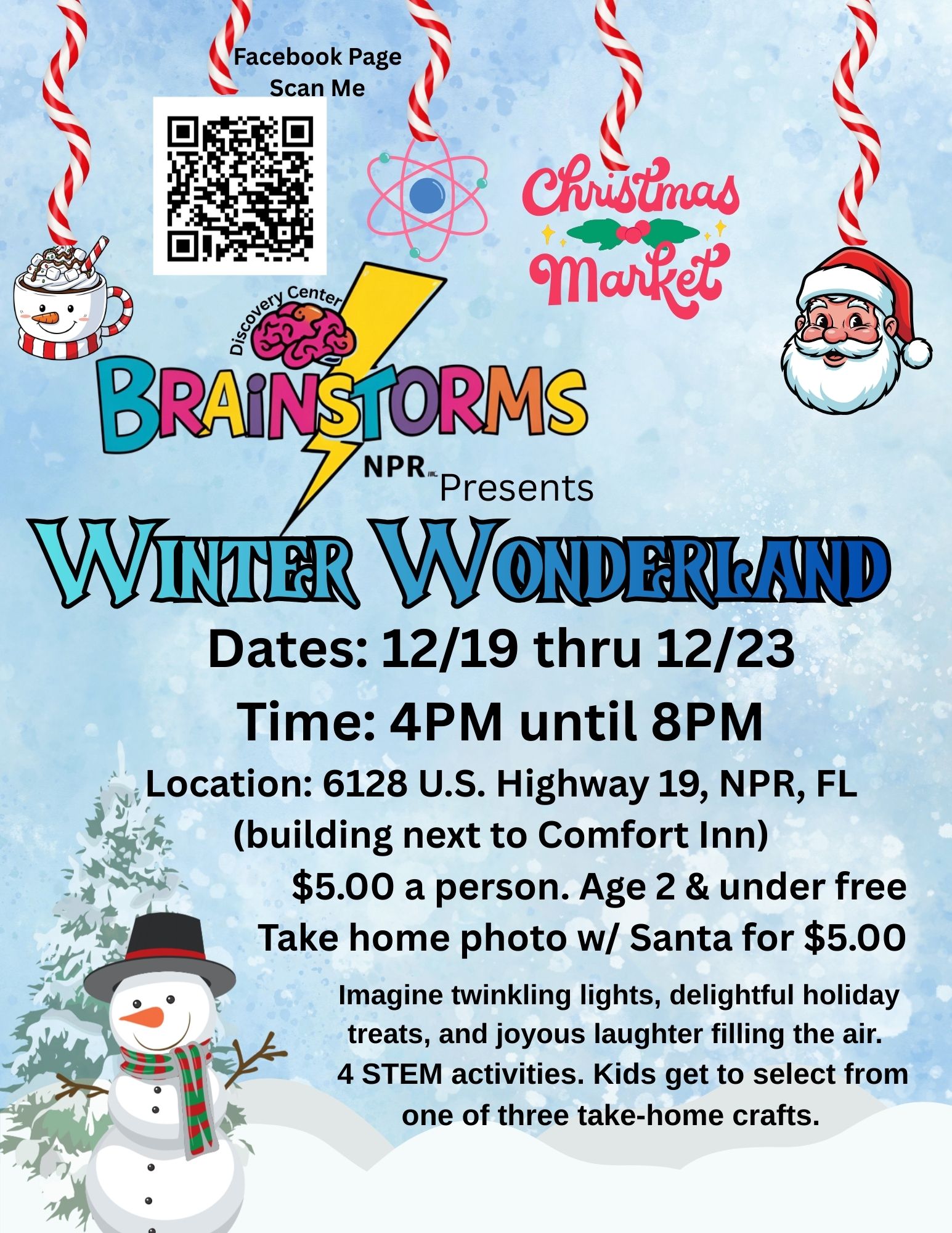 brainstorms winter wonderland info and snowman