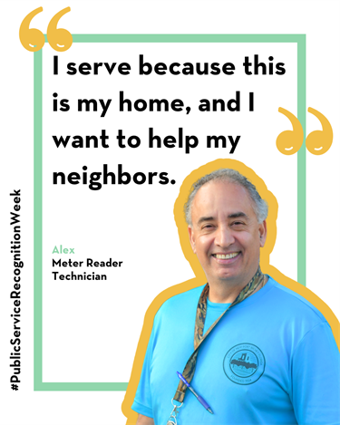 photo of person and quote text