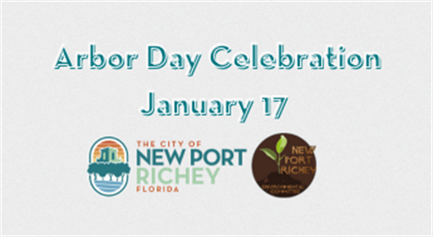Image of Arbor Day Celebration on January 17 text