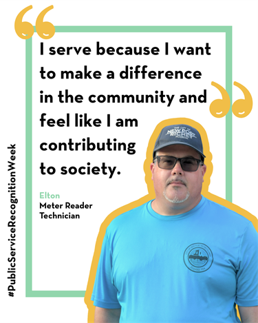 photo of person and quote text