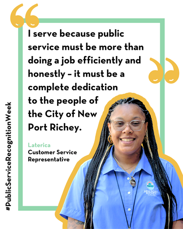 photo of person and quote text