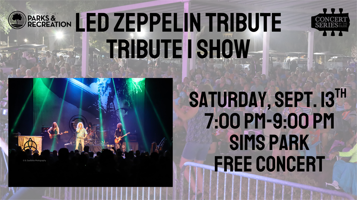 Led Zeppelin Tribute: Tribute 1 Show - City of NPR