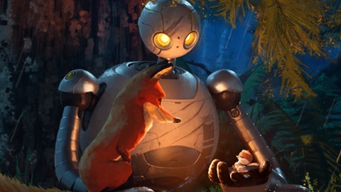 The Wild Robot and Fox