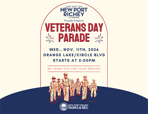 2026 Veterans Day Parade Flyer