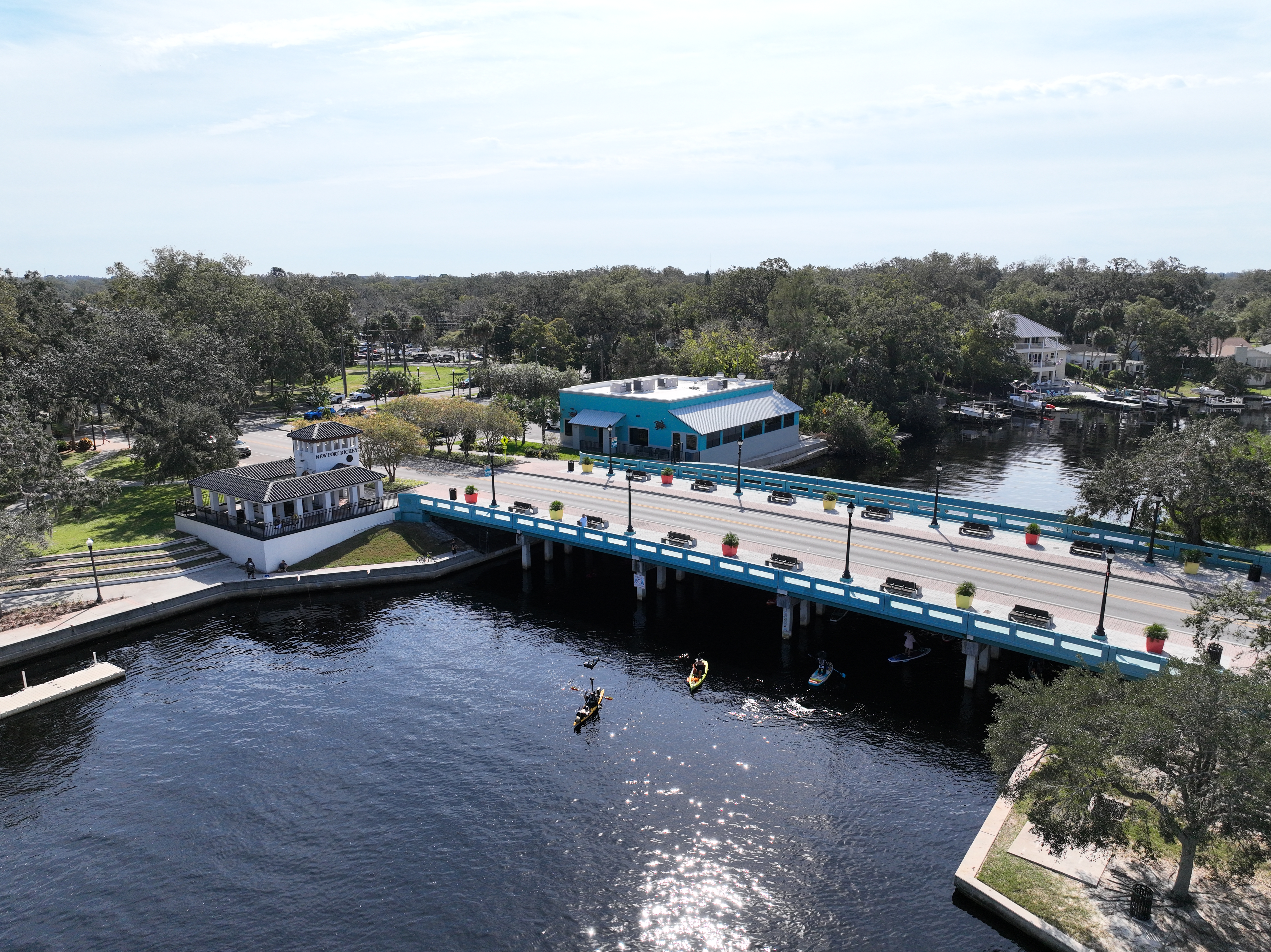 Cotee River and Main Street Bridge